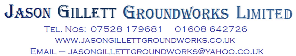 Jason Gillett Groundworks Logo